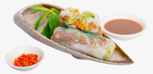 Vegetarian Fresh Spring Roll - Vegetarian Cuisine #4087098