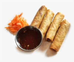 Snap Share - Spring Rolls Top View Png #4087197