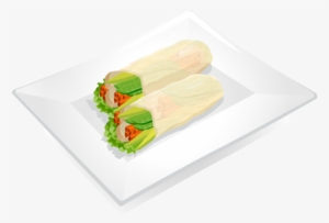 Spring Rolls And Wraps - Fast Food #4087806
