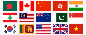 Flags - Usa Uk Australia New Zealand Canada #4087988