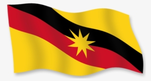 Sarawak Flag Png - Sarawak And Malaysia Flag #4088148