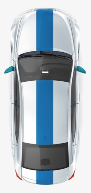 Electriccar - Coche Visto Desde Arriba Png #4088229