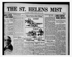 Newspaper Front Page, St - National Endowment For The Humanities #4088285