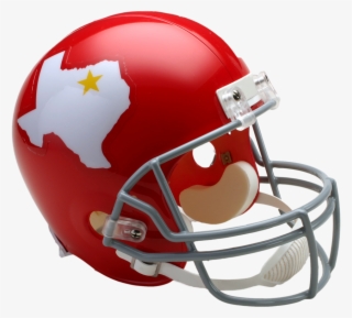Dallas Texans Vsr4 Replica Throwback Helmet - Football Helmet #4088396