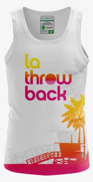 Throwback Sunset Tank Jersey - Los Angeles #4088722