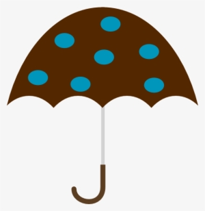 Original Png Clip Art File Polka Dot Umbrella Svg Images #4088819