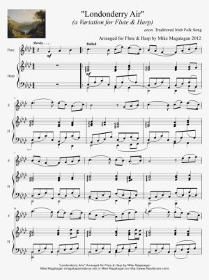 "londonderry Air" Sheet Music Composed By - I M A Member Of The Midnight Crew Sheet Music #4089208