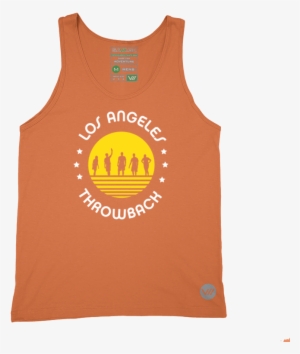 Throwback Beach Cotton Tank - Los Angeles #4089394