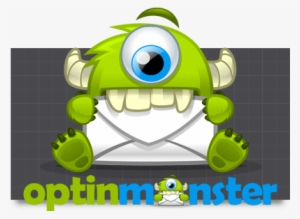 Illustrations Cartoon Logo Design For Optinmonster - Cartoon Monster Logo #4089418