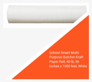 School Smart Multi-purpose Butcher Kraft Paper Roll, - Carpet #4089995