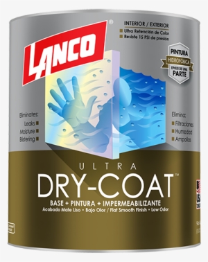 Flat - Lanco Dry-coat 1 Gal. Deep Satin Acrylic-latex Interior #4090241