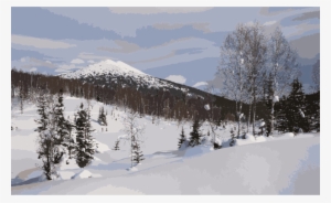 Siberia Sights Clipart Kuznetsk Alatau Yamal Peninsula - Frozen Forests Of Siberia #4090362