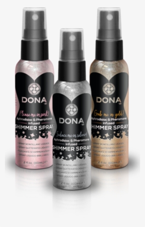 Dona Shimmer Spray 2oz Cluster - Dona Shimmer Spray - Pink - 2 Oz. #4090495