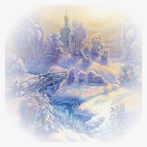 Winter Landscape Paysage Hiver - Tube Paysage Hiver Png #4090709