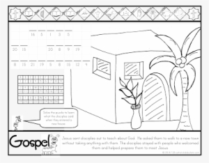 Coloring Pages For Kids 33 Orndiaray Mass Luke 101 - Coloring Book #4090779