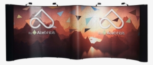 Aspen 20 Foot Gullwing Pop Up Display - Graphic Design #4090782