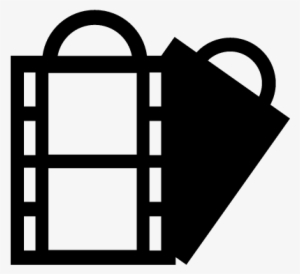 Shopping Bag With Cinema Film Strip Vector - Film #4091277 Shopping Bag With Cinema Film Strip Vector - Film #4091277