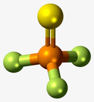 Thiophosphoryl Fluoride Molecule Ball - Fluoride Molecule #4091434