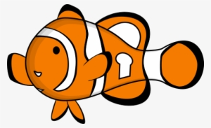 Omemo Clownfish Logo - Orange Objects Clip Art #4091468