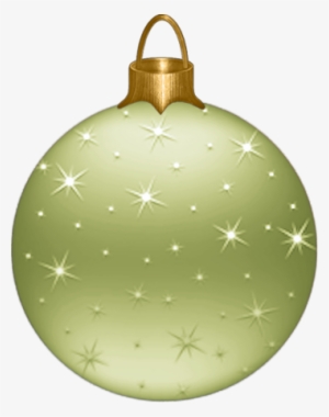 Boule De Noel Verte Png #4091693