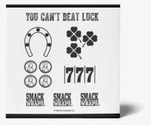 You Can't Beat Luck - Graphic Design #4091846