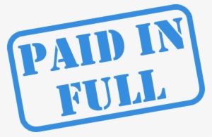 Football And Cheerleader Clipart - Paid In Full Stamp #4091947