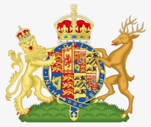 Beauty Queen Crown Cliparts - Queen Mary Coat Of Arms #4094839