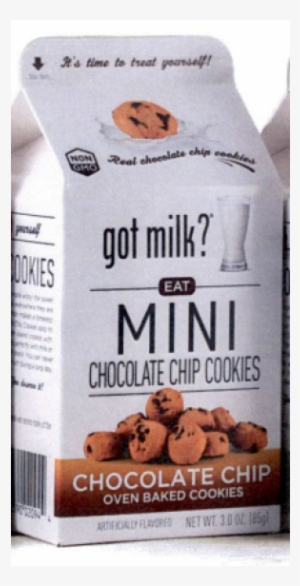 Got Milk Mini Chocolate Chip Cookies 3oz X 20 Units - Got Milk? Mini Chocolate Chip Cookies #4095170