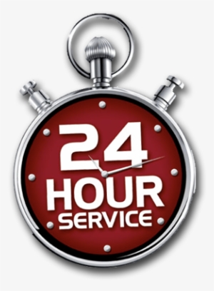 24 Hour Availability - 24 Hour Service Logo #4095394