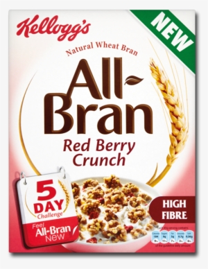 Kellogg's All-bran Red Berry Crunch 340g - All Bran #4096058
