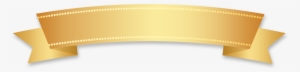 Fitas Dourada - Fitas E Faixas Png #4096137
