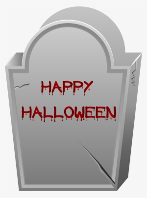 Happy Halloween Tombstone Png Clip Art Image - Clip Art #4096305