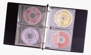 Fellowes Cd Binder Sheet Cd/dvd Carrying Case - Transparent #4096334