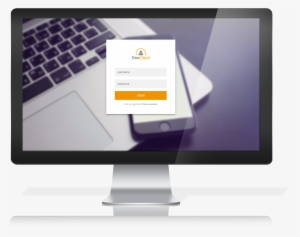 Apple Mac Mockup Ilariabuttari - Mobile App #4096355