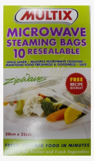 Multix Microwave Steam Bag 10 S - 2 X Multix Microwave Steaming Bags 10pk #4096789
