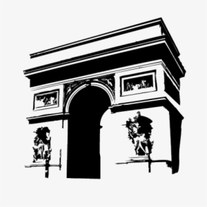 Stickers Arc De Triomphe - Logo Arc De Triomphe #4097041