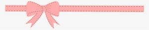Laço E Fita Rosa Png #4097548