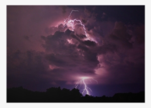 Storm Cloud With Lightning #4098074