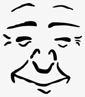 Wrinkle Computer Icons Download Laughter - Wrinkles Clip Art Black And White #4098417