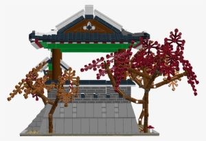 1 / - Korean Temple Png #4098519