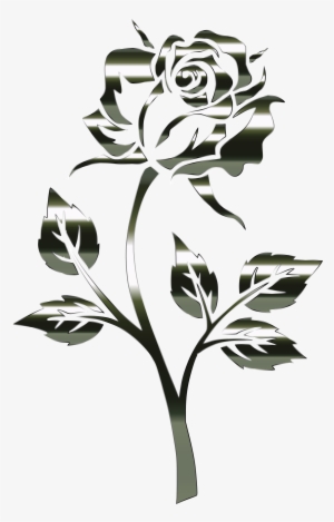 Big Image - Rose Silhouette No Background #4099287