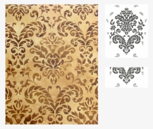 Wallovers Maya\'s Rose Stencil - Wallpaper #4099412