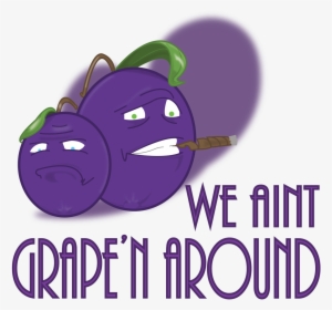 Wordpress Logo Clipart Grape - Sour-grapes Round Ornament #4099516