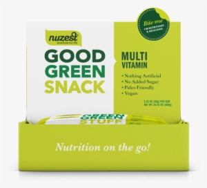 As Nutritional Insurance - Nuzest Good Green Snack Bar #4099937