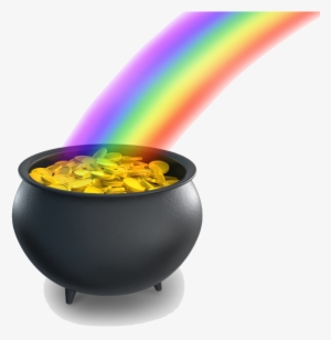 Imagine You Are Walking In The Woods And Find A Pot - Happy St Patrick's Day Rainbow #4099975 Imagine You Are Walking In The Woods And Find A Pot - Happy St Patrick's Day Rainbow #4099975
