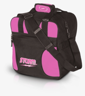 Storm-solo Single Bag Black/pink - Storm 1 Ball Solo Pink Bowling Bag ...