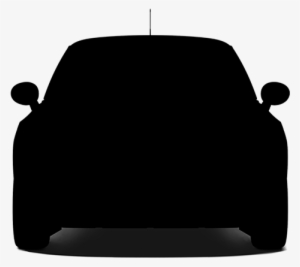 Car Silhouet File - Car Silhouette Front Png #410029
