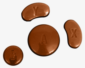 Brown Gamecube Buttons - Circle #410880