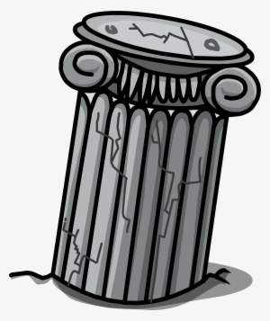 Stone Column Ruins Sprite - Outdoor Table #410943