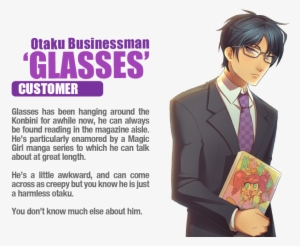 Nerd League Konbini Life 2birds Glasses - Santa Cruz #411057